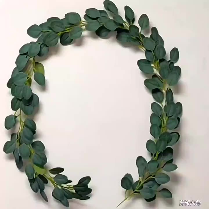 Led Artificial Flower Christmas Garland