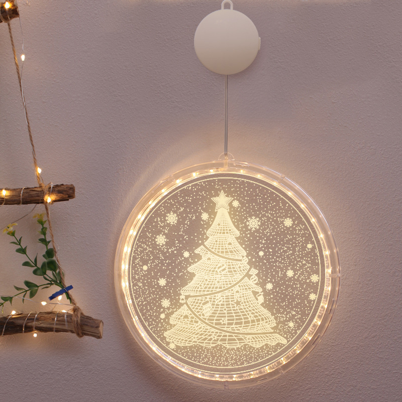 Creative 3D Hanging LED Decoration Lights Christmas LightsHot