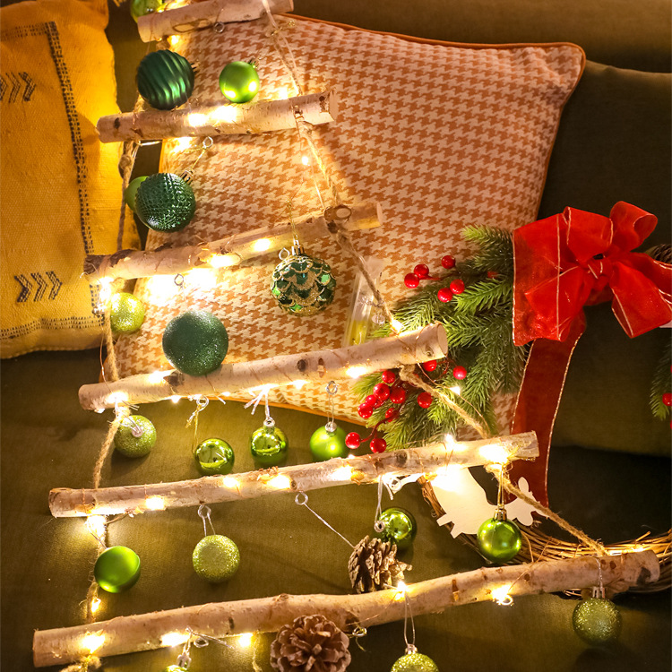 Wholesale Christmas Decorations Wooden Stand Lights