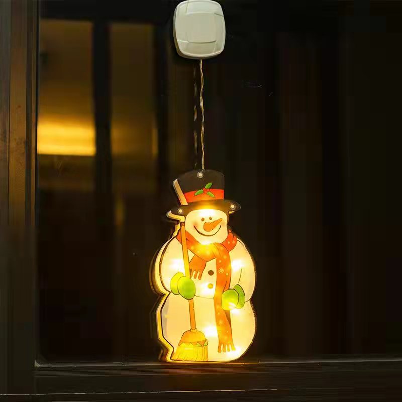 Led Lamp Window Suction Cup Christmas Lights