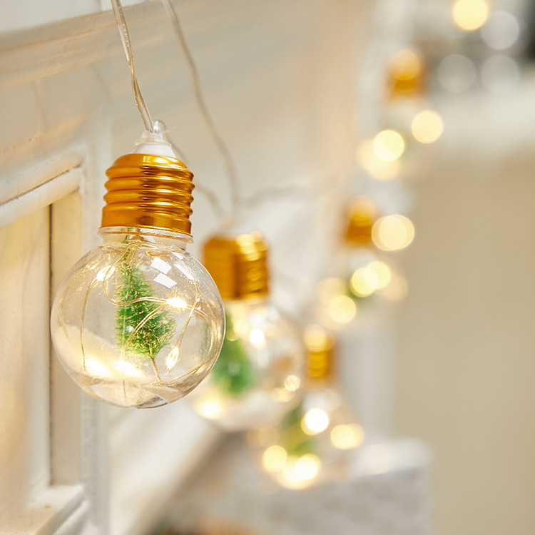 Led Christmas Tree Light String Christmas Light Bulb String